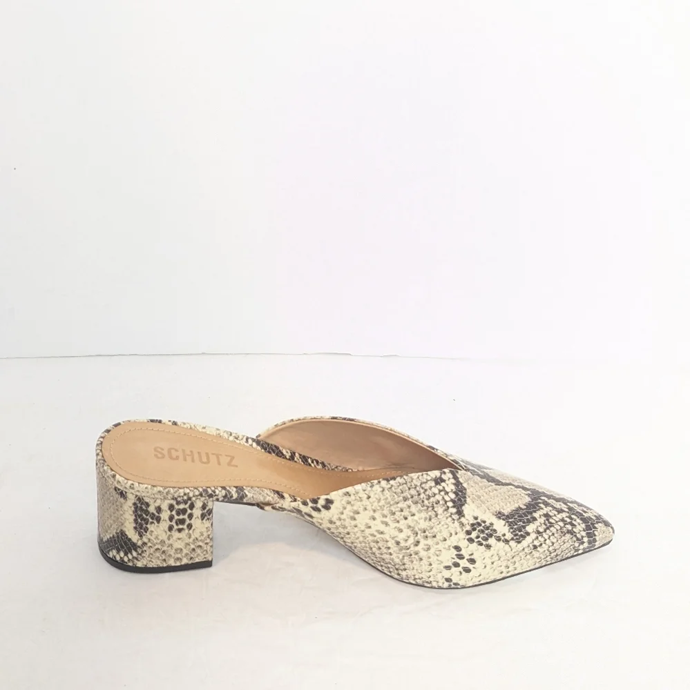 NWOT Schutz leather Dauani shoes - Picture 4 of 16